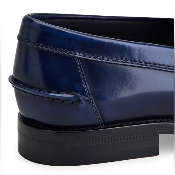 NIB Tods ‘Kate’ Chain Baltic Blue Patina Moccasin Loafers 8EU/9US $895.00 *2024* main image 6